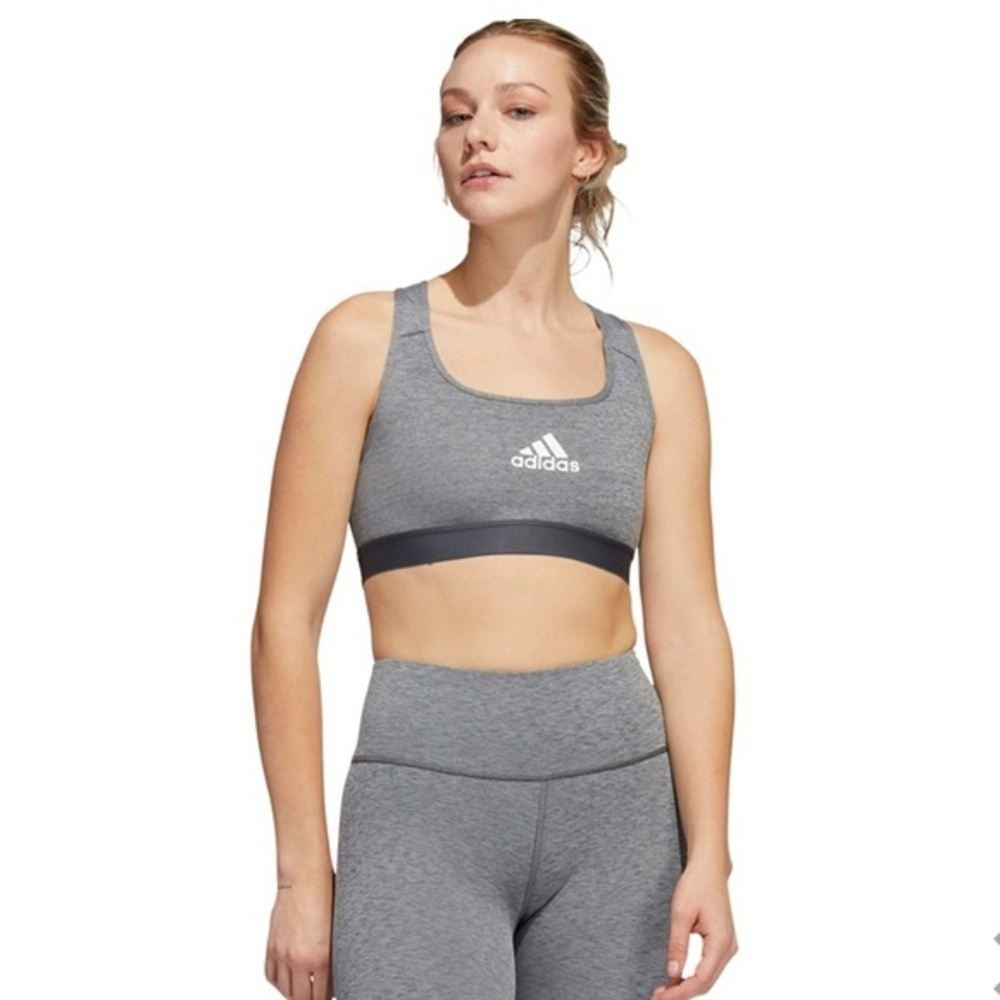 ADIDAS Powerreact Training Medium-Support Bra - Picture 3 of 9